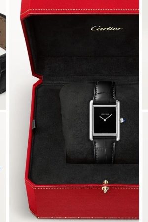 Montre Cartier Tank Must en acier WSTA0071, montre suisse pour femme
