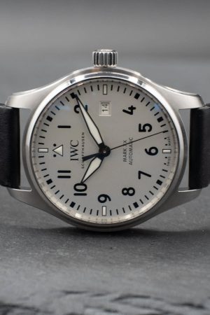 Montre IWC Pilot Mark XX IW328207, cadran blanc, 40 mm. Garantie jusqu'en 2032