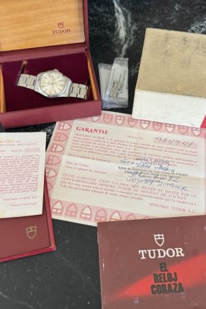 Tudor Oyster Prince Date-Day réf. 7017 « Jumbo » – Coffret complet (1982) – Pièce de collection rare, boîtier épais 38 mm