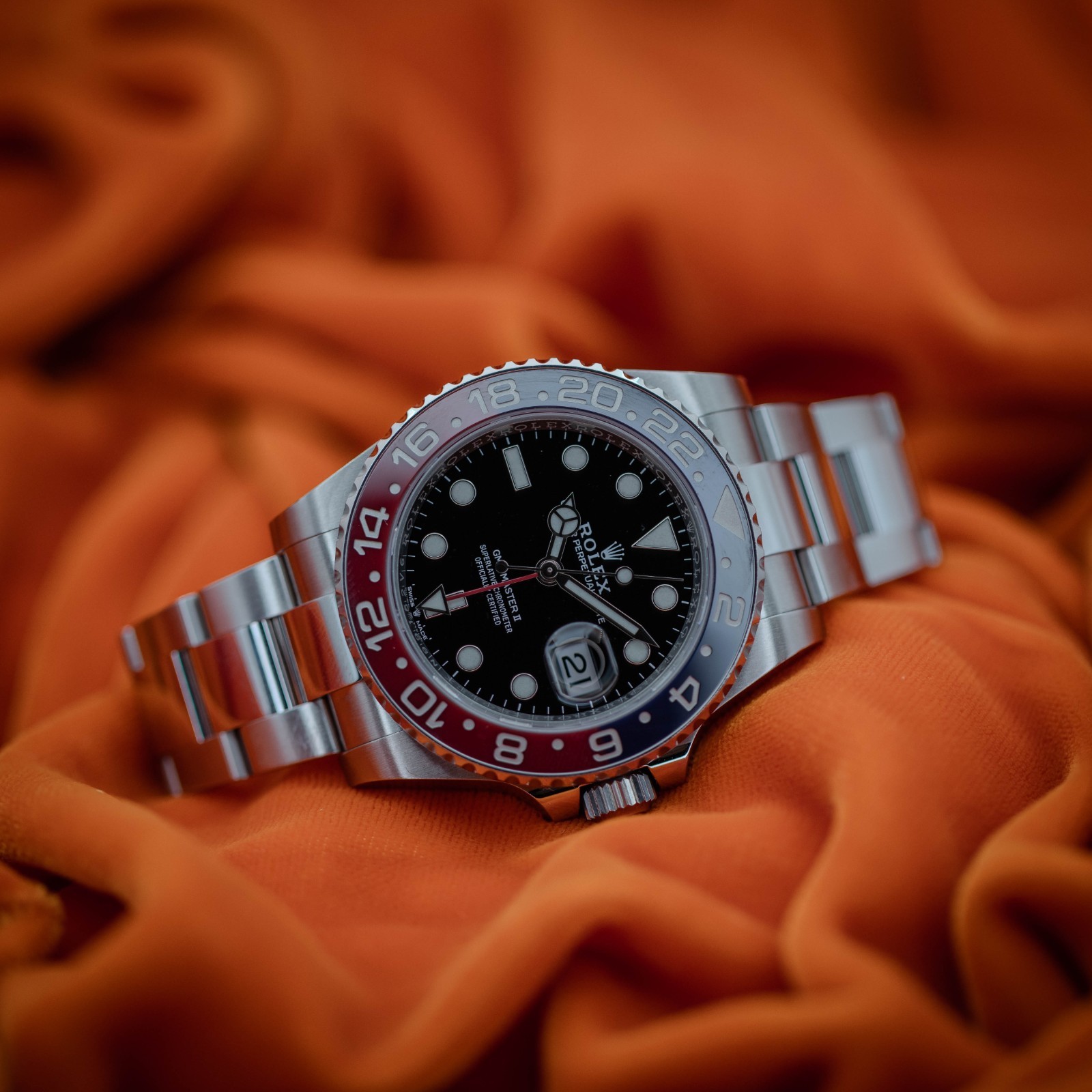 Rolex GMT-Master II 126710BLRO Bracelet Oyster Ensemble complet 2021 – Image 2