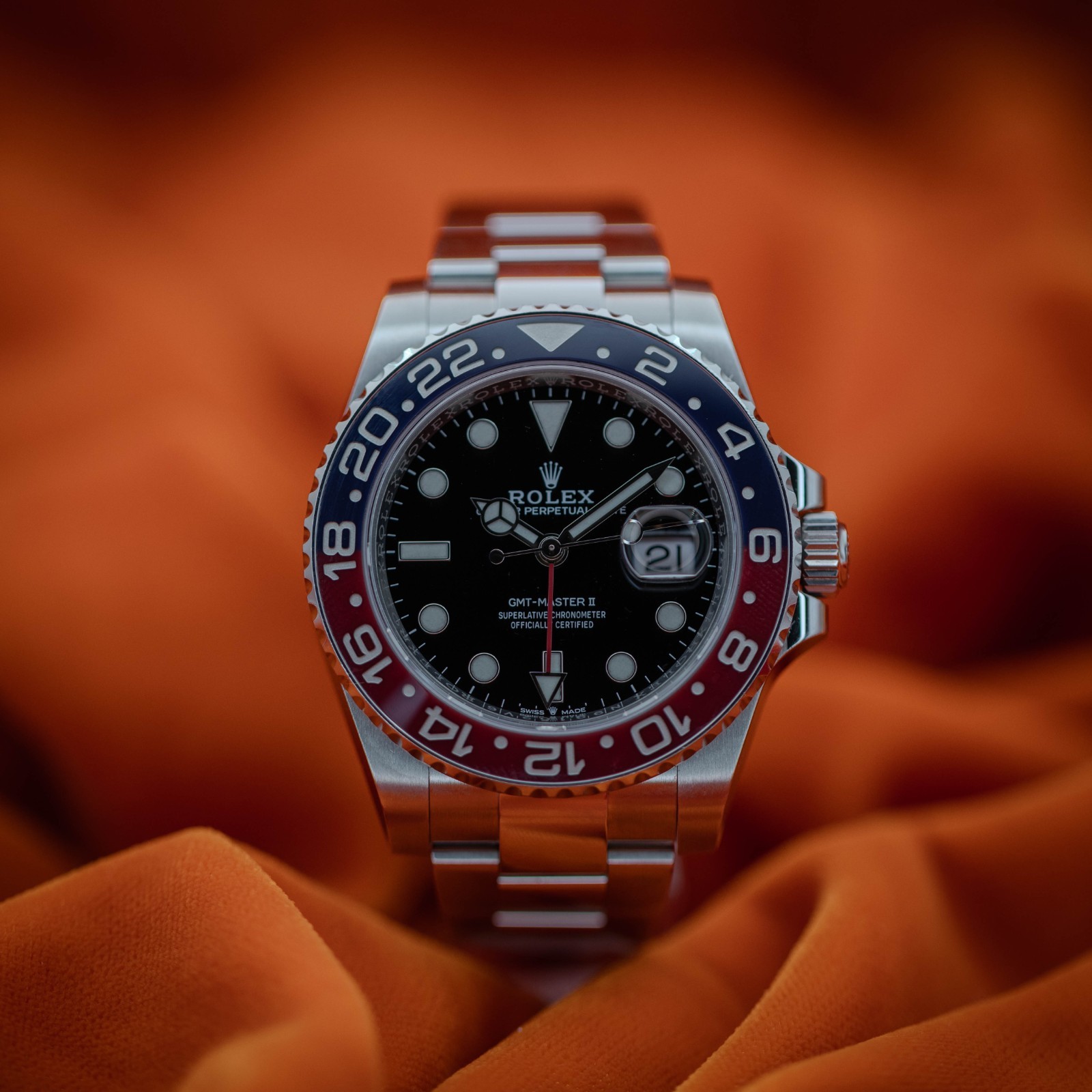 Rolex GMT-Master II 126710BLRO Bracelet Oyster Ensemble complet 2021 – Image 3