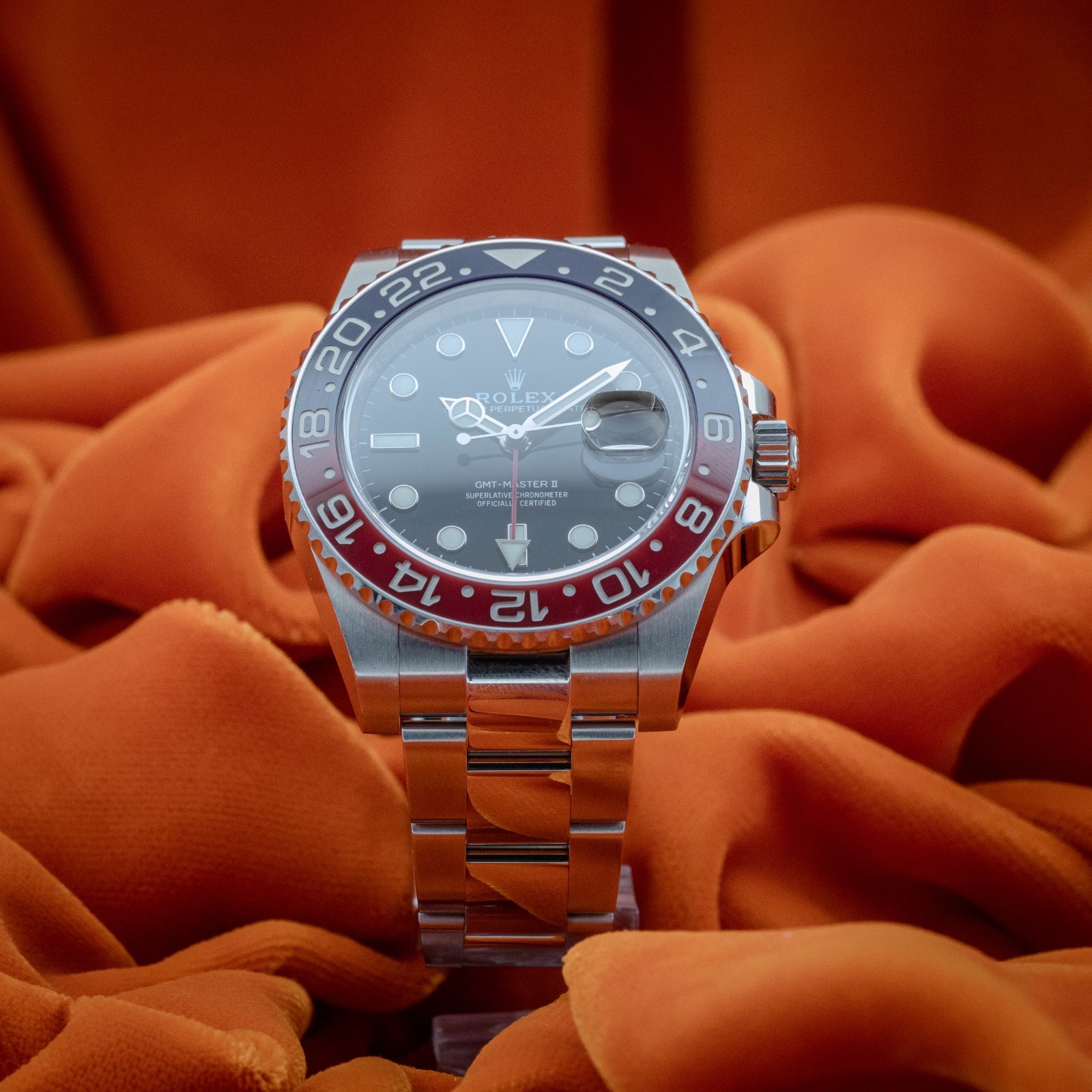 Rolex GMT-Master II 126710BLRO Bracelet Oyster Ensemble complet 2021 – Image 5