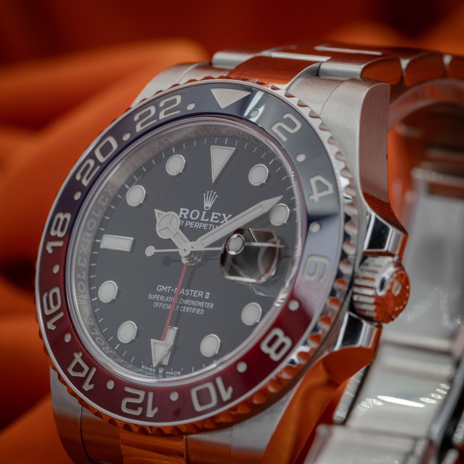 Rolex GMT-Master II 126710BLRO Bracelet Oyster Ensemble complet 2021 – Image 7