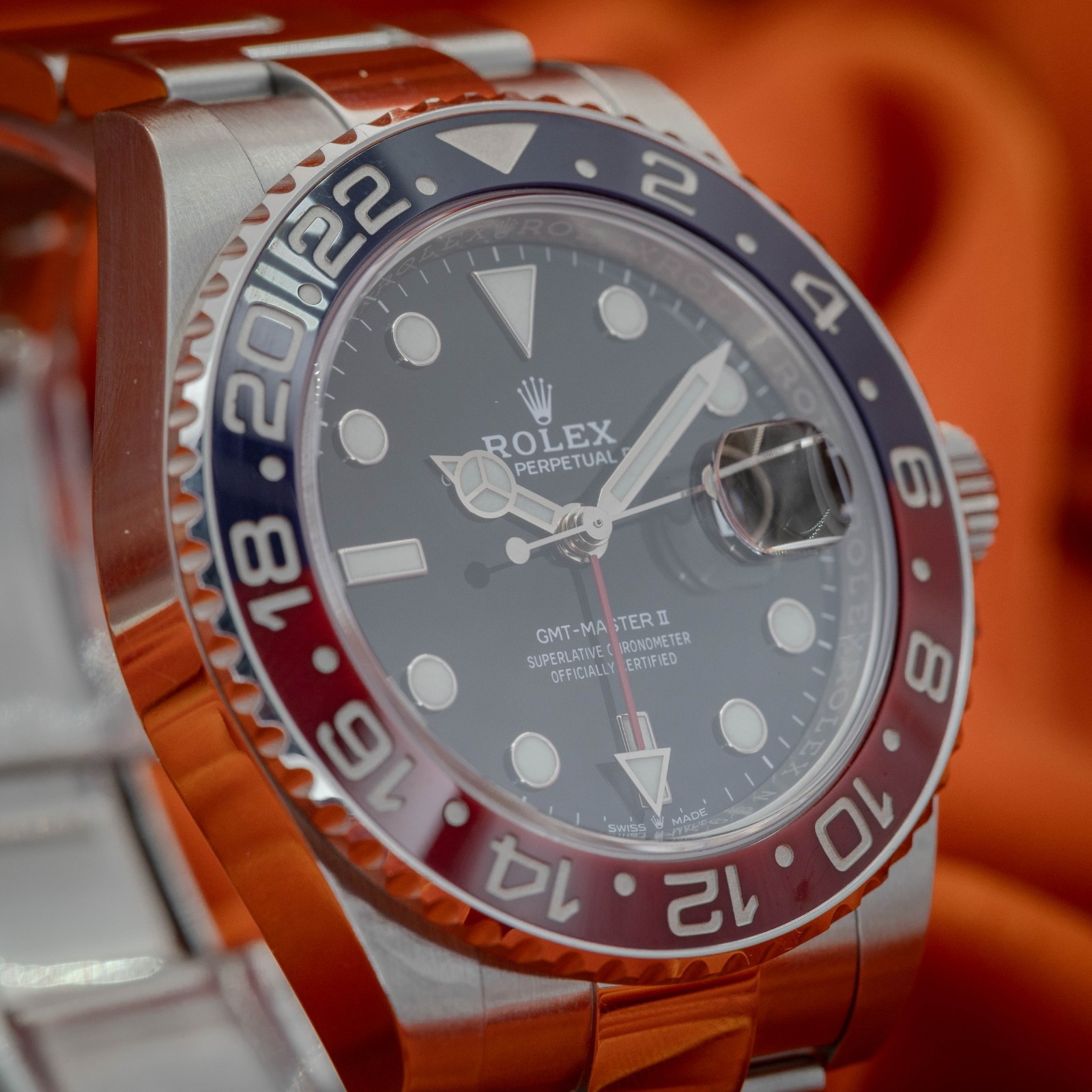 Rolex GMT-Master II 126710BLRO Bracelet Oyster Ensemble complet 2021 – Image 9