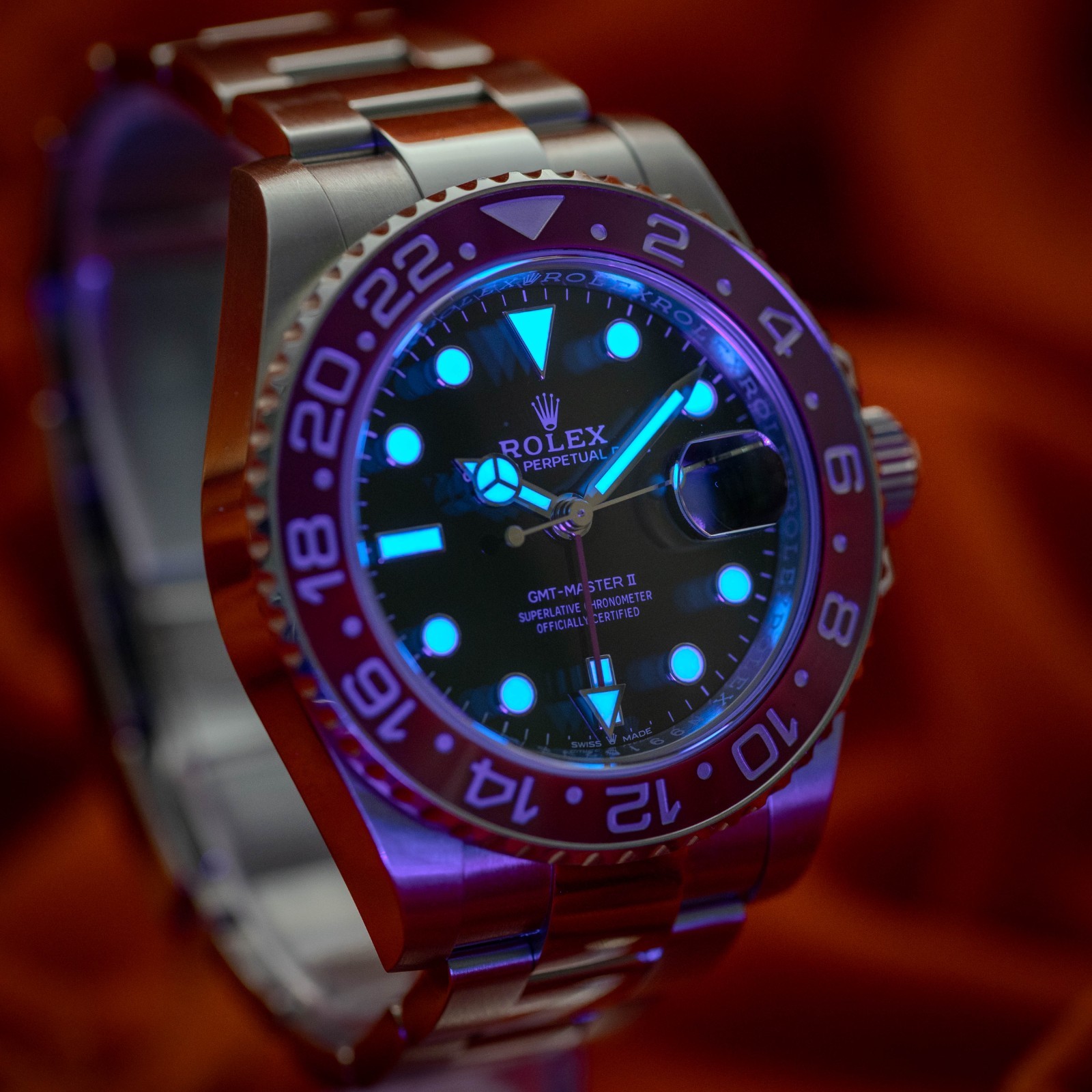 Rolex GMT-Master II 126710BLRO Bracelet Oyster Ensemble complet 2021 – Image 11
