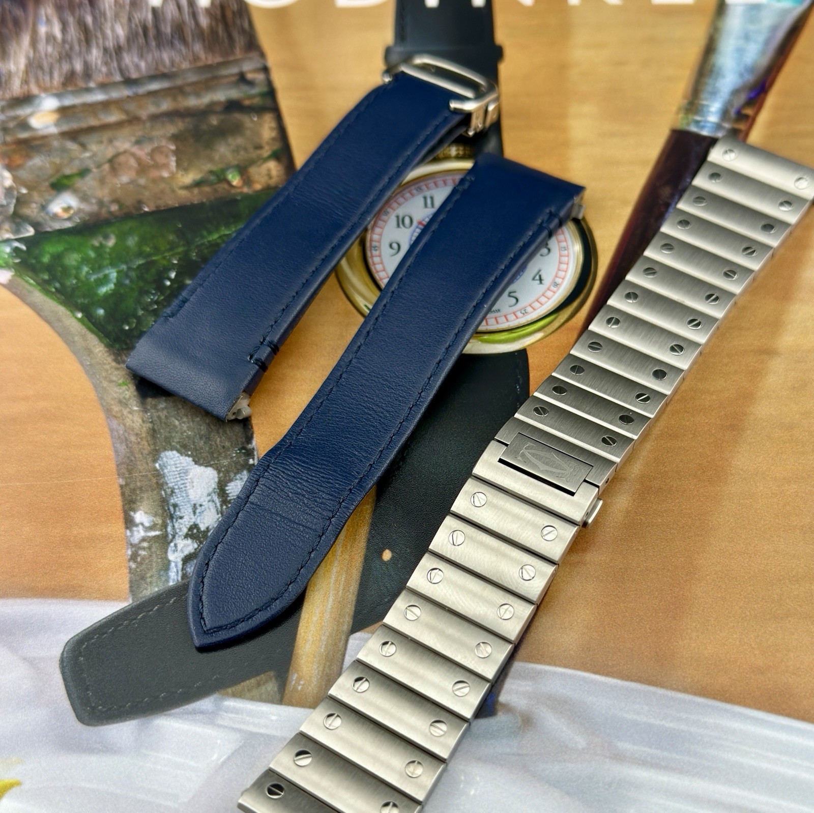 Montre Cartier Santos de Cartier Large (2025) Réf. WSSA0018 avec garantie – Ensemble complet – Image 12