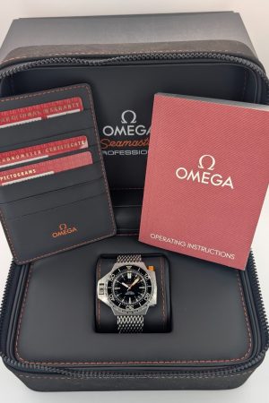 Montre homme OMEGA Seamaster Ploprof 22430552101001 XL, ensemble complet, Ø55 x 48 mm, réf. 3033
