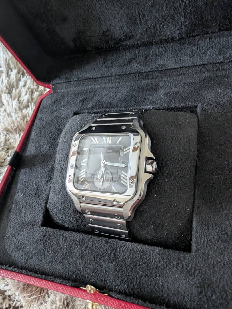 Montre homme Cartier Santos Dual Time WSSA 0076 – Image 13