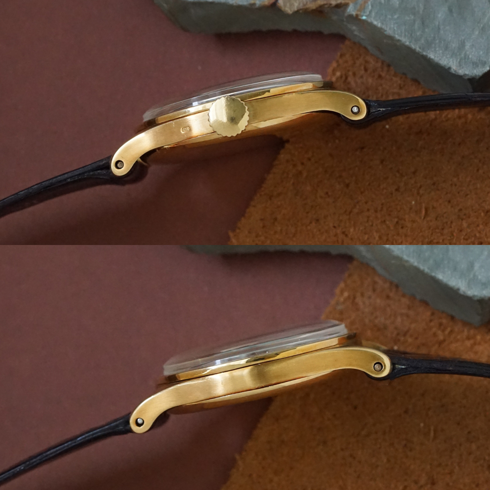 Patek Philippe Calatrava vintage en or jaune 18 carats, années 1940, 31 mm, remontage manuel – Image 8