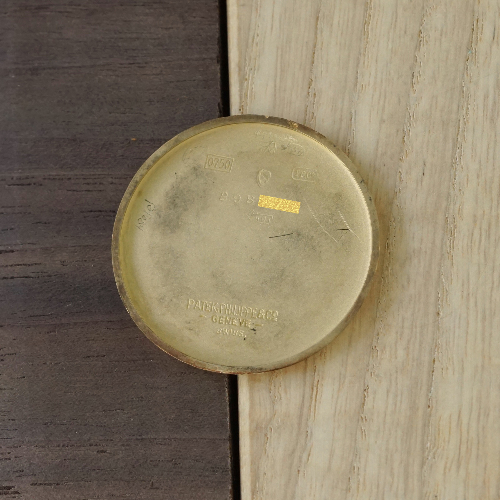 Patek Philippe Calatrava vintage en or jaune 18 carats, années 1940, 31 mm, remontage manuel – Image 15