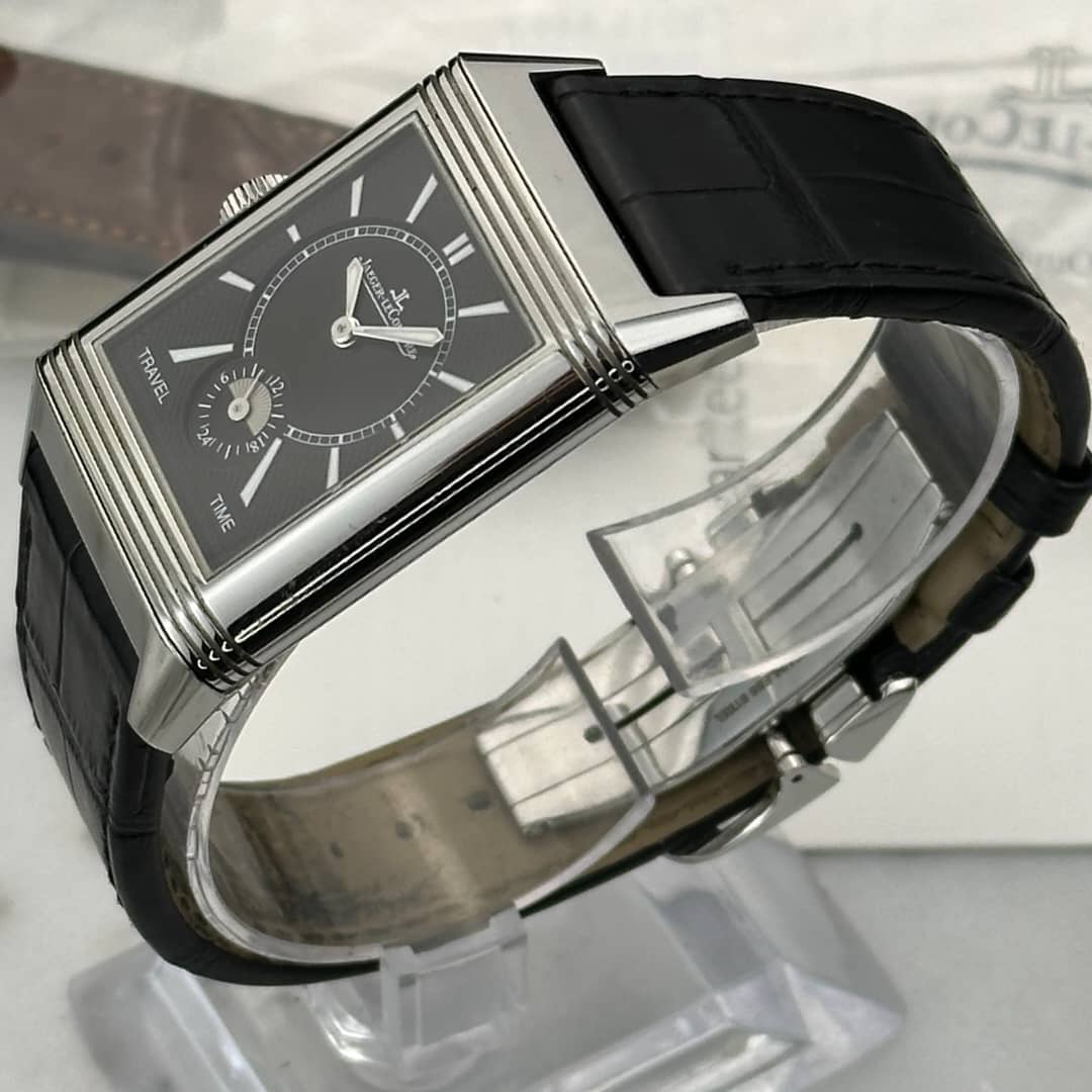 Montre Jaeger-LeCoultre Reverso Duoface Classic Grand Modèle Q3848420, 2017, ensemble complet – Image 9