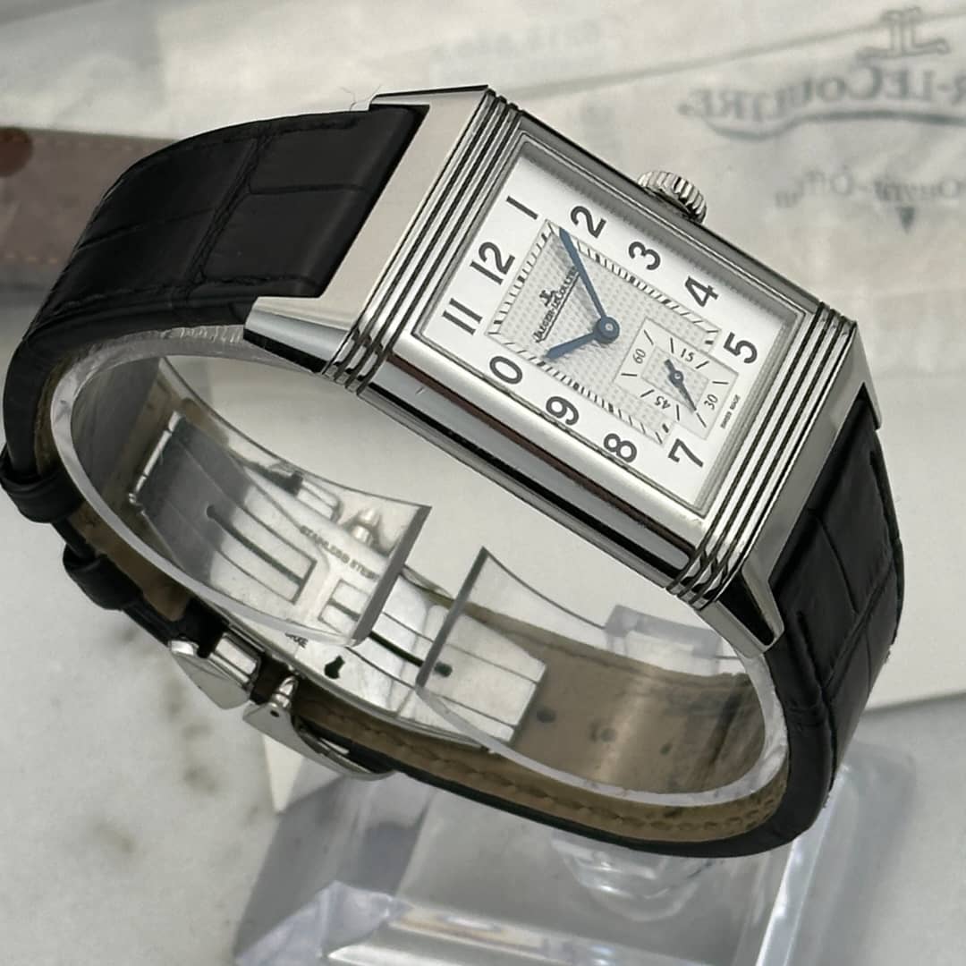 Montre Jaeger-LeCoultre Reverso Duoface Classic Grand Modèle Q3848420, 2017, ensemble complet – Image 6