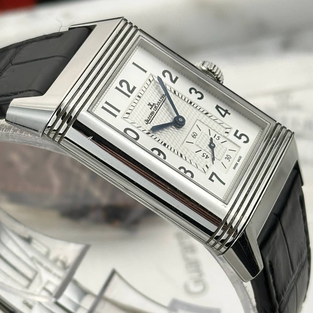 Montre Jaeger-LeCoultre Reverso Duoface Classic Grand Modèle Q3848420, 2017, ensemble complet – Image 4