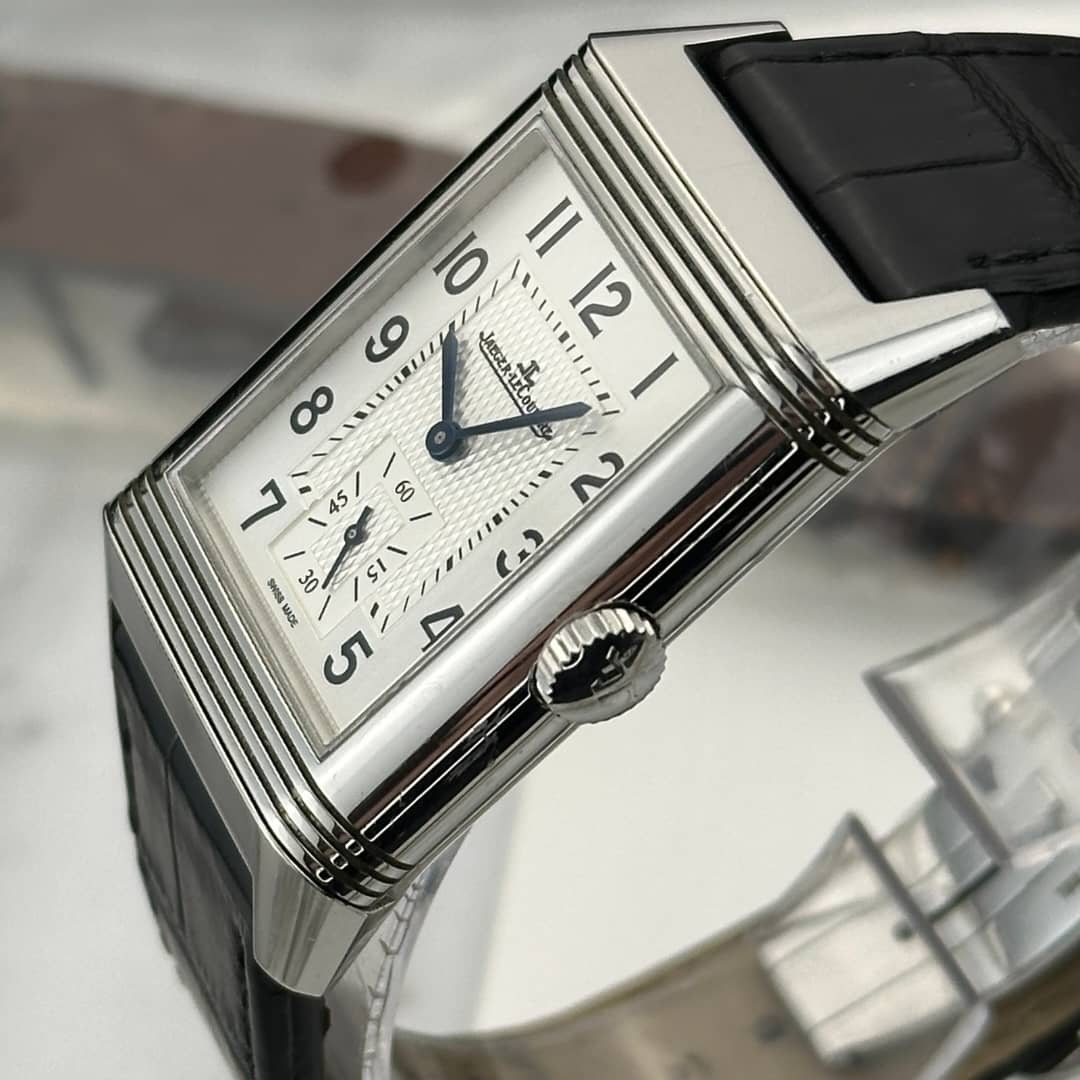 Montre Jaeger-LeCoultre Reverso Duoface Classic Grand Modèle Q3848420, 2017, ensemble complet – Image 3