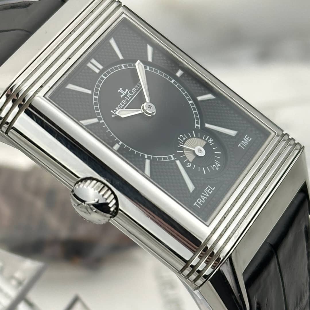 Montre Jaeger-LeCoultre Reverso Duoface Classic Grand Modèle Q3848420, 2017, ensemble complet – Image 15