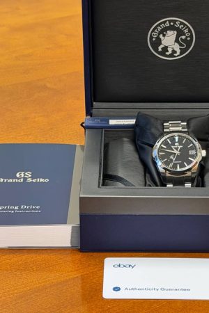 Montre homme Grand Seiko Heritage noire - SBGA203