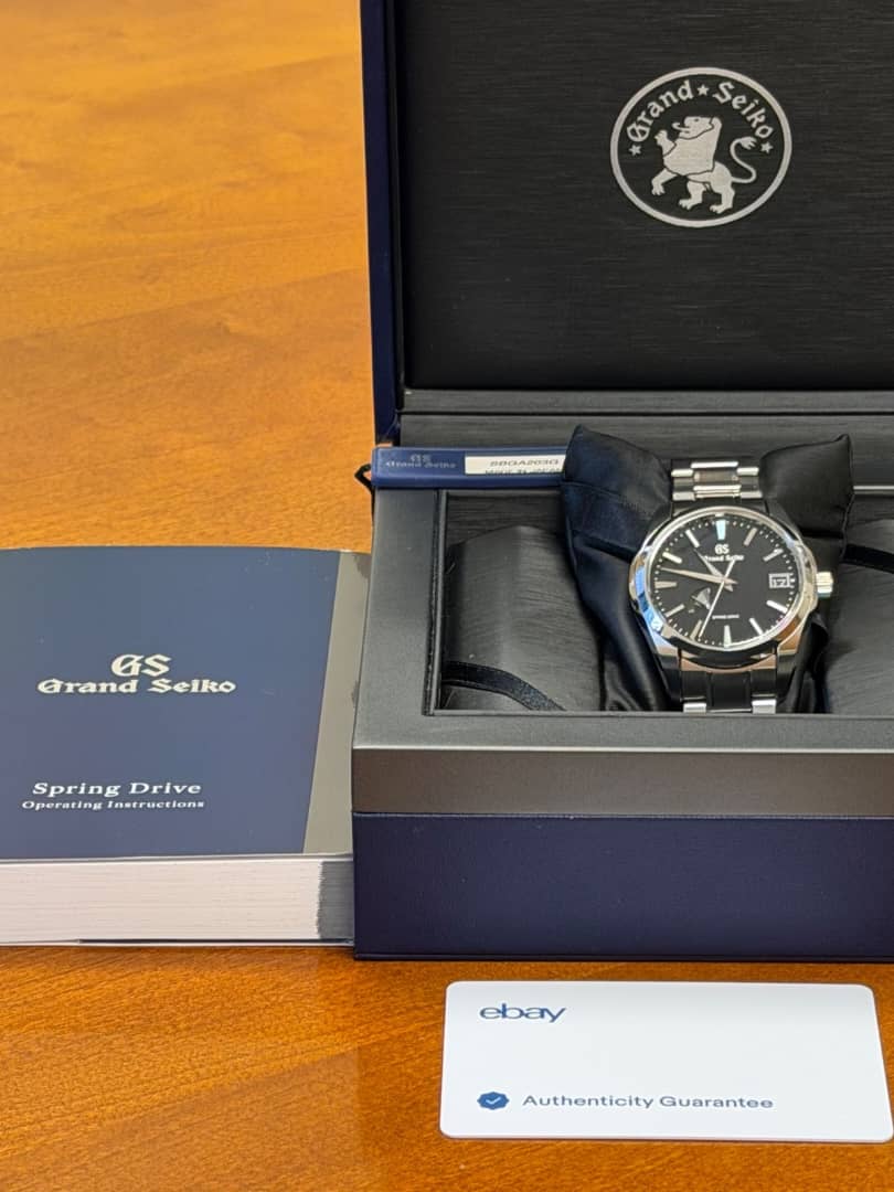 Montre homme Grand Seiko Heritage noire - SBGA203