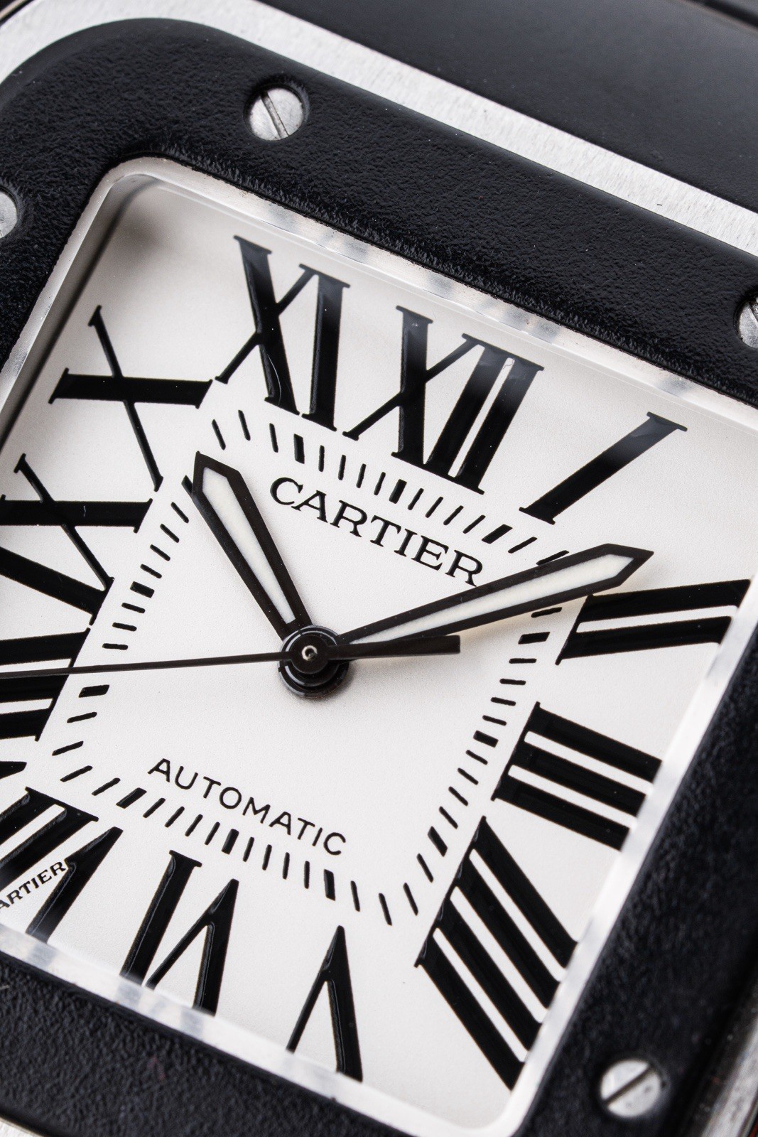 Cartier Santos 100 XL 38 mm Acier inoxydable Automatique Avec boîte Réf. 2656 – Image 5