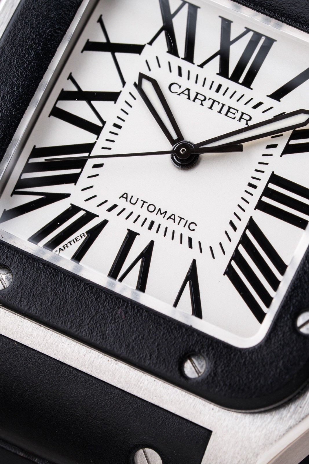 Cartier Santos 100 XL 38 mm Acier inoxydable Automatique Avec boîte Réf. 2656 – Image 6
