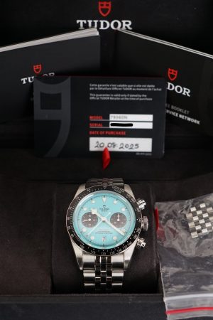 Tudor Black Bay Chrono Bleu Flamant - Cadran Turquoise 41 mm 79360N-0024 B/P