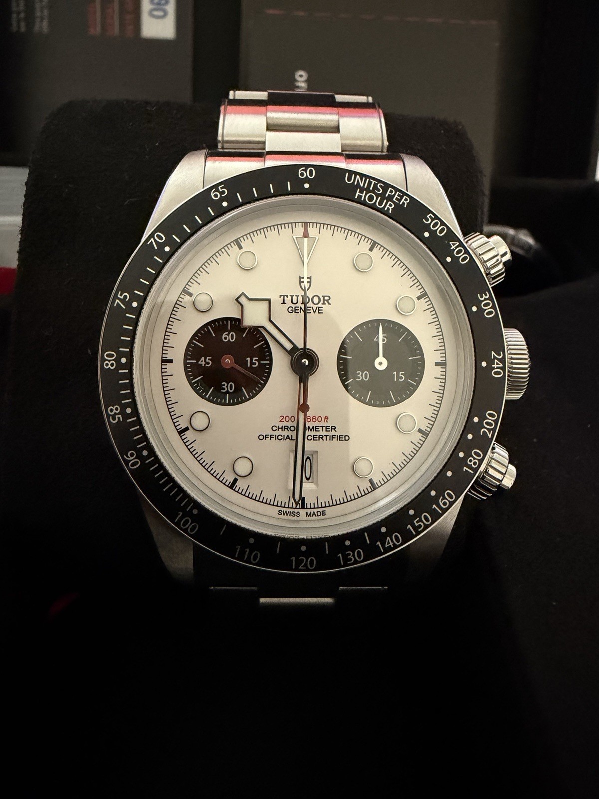 Tudor Black Bay Chrono Panda Oyster 41 mm (2026) - M79360N-0012 avec boîte et papiers – Image 3