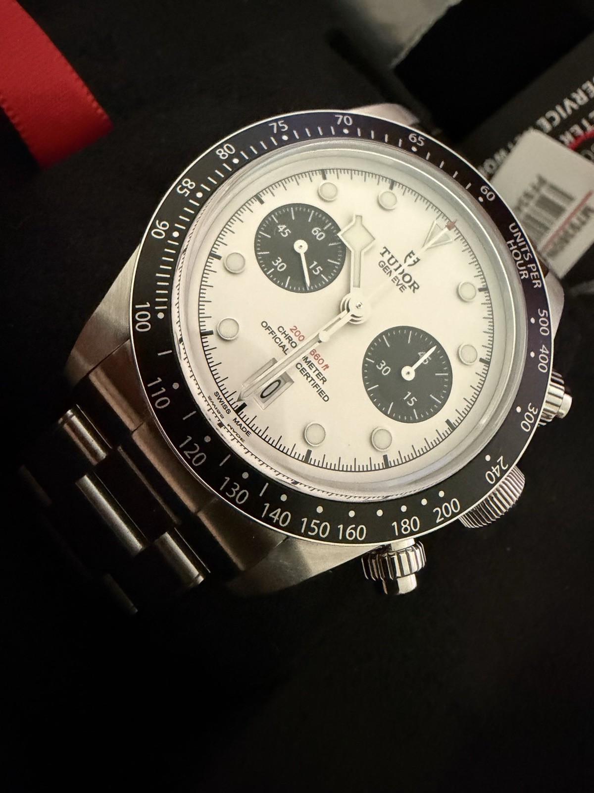 Tudor Black Bay Chrono Panda Oyster 41 mm (2026) - M79360N-0012 avec boîte et papiers – Image 2